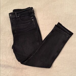 GAP Vintage Slim High Rise Women's Black Jeans